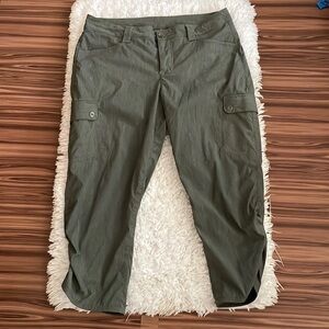 Nwot Eddie Bauer Nylon Capri Pants Size 8